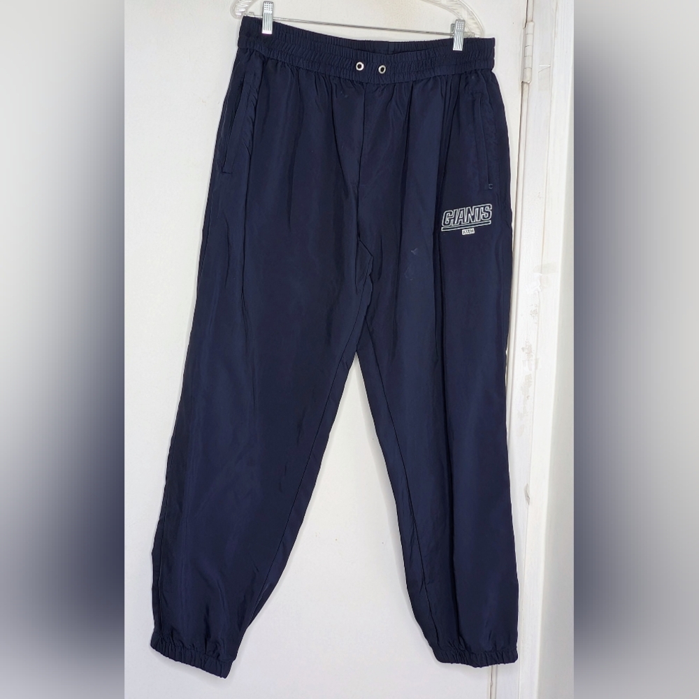 Kith x NFL • New York Giants Track Pants , Navy Men's XL